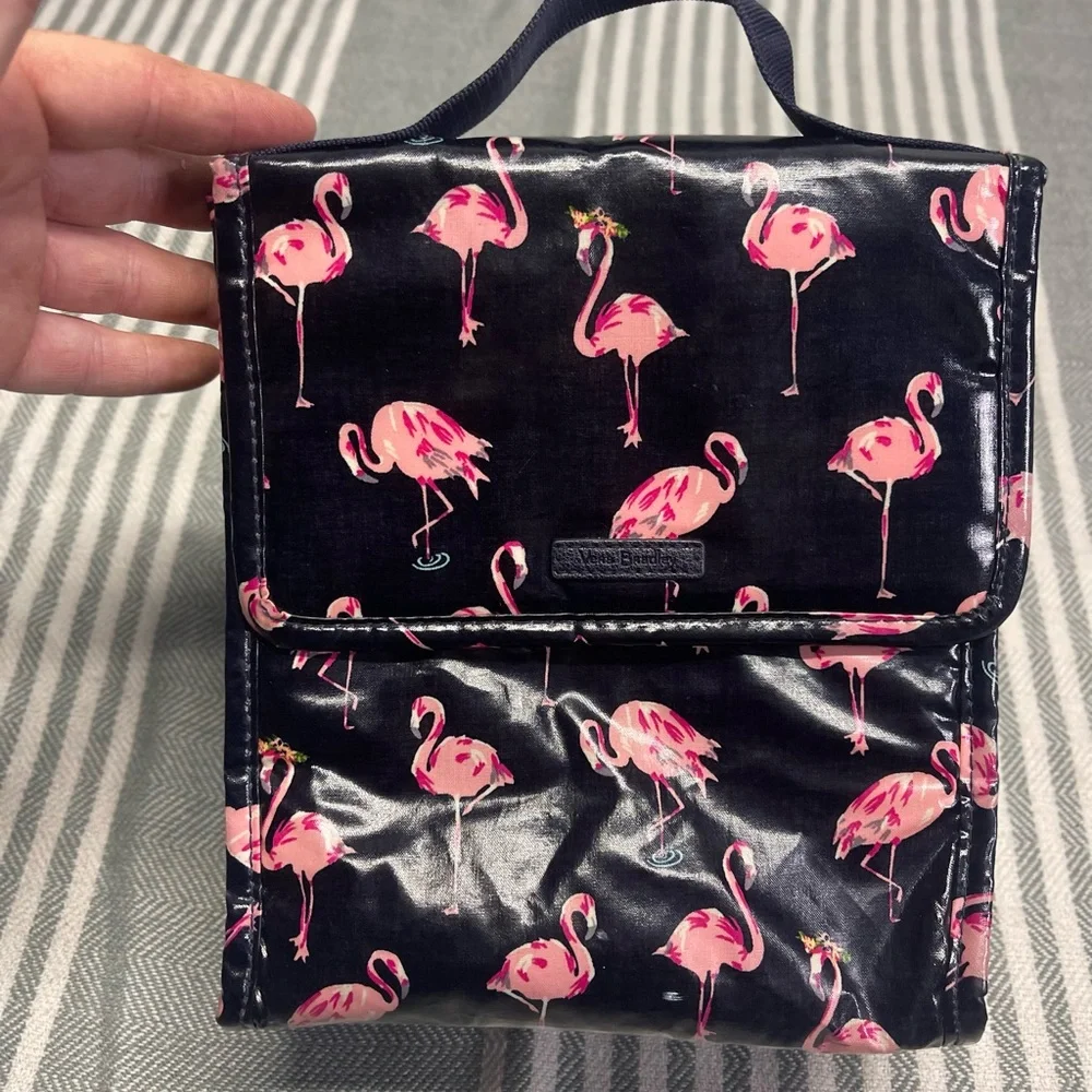 Vera Bradley Flamingo Print Lunch Bag